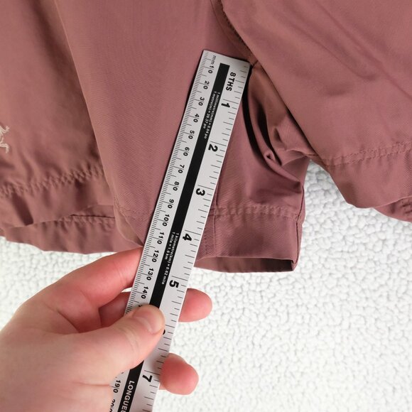 Arcteryx Creston Shorts Womens 6 Red Nylon 4.5" Lightweight Hiking Outdoor - Picture 7 of 12
